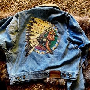 Ralph Lauren Polo Indian Head Denim Jean Jacket